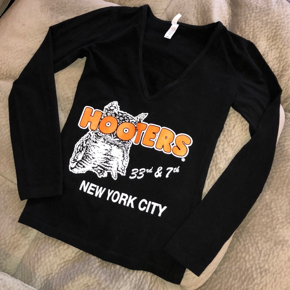Hooters long sleeve uniform shirt